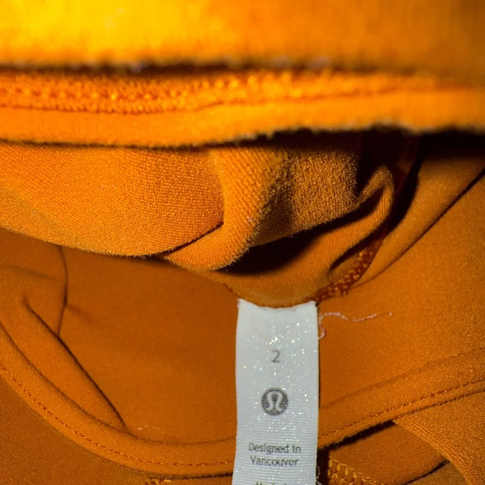 lululemon athletica Burnt Orange Flare Leggings - Picture 3 of 8